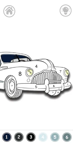 Cars Color By Number бесплатно на Андроид — мод: Все раскраски разблокированы — скриншот 3 Cars Color By Number бесплатно на Андроид — мод: Все раскраски разблокированы — скриншот 3