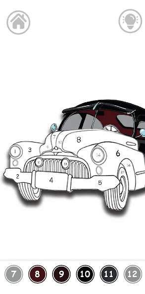 Cars Color By Number бесплатно на Андроид — мод: Все раскраски разблокированы — скриншот 5 Cars Color By Number бесплатно на Андроид — мод: Все раскраски разблокированы — скриншот 5