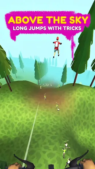 Riding Extreme 3D на телефон — скачать мод: Много денег и всё открыто — скриншот 4 Riding Extreme 3D на телефон — скачать мод: Много денег и всё открыто — скриншот 4
