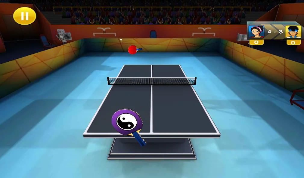 Ping Pong Stars - Table Tennis на телефон — скачать мод: Безлимитные монеты и энергия — скриншот 1 Ping Pong Stars - Table Tennis на телефон — скачать мод: Безлимитные монеты и энергия — скриншот 1
