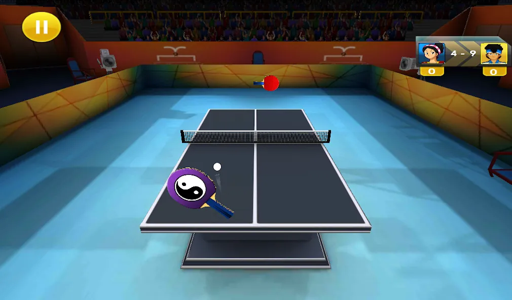 Ping Pong Stars - Table Tennis на телефон — скачать мод: Безлимитные монеты и энергия — скриншот 3 Ping Pong Stars - Table Tennis на телефон — скачать мод: Безлимитные монеты и энергия — скриншот 3