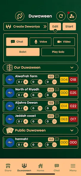 Мод Balot بلوت — Безлимитные фишки и открытые режимы, скачать APK — скриншот 2