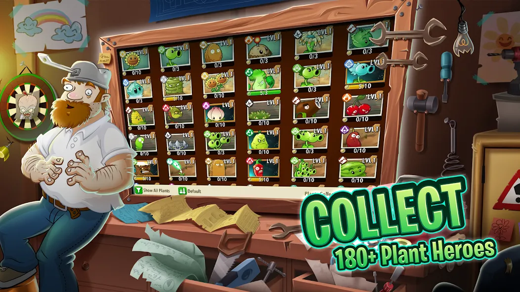 Plants vs Zombies™ 2 взлом APK — Безлимитные монеты и премиум растения — скриншот 2