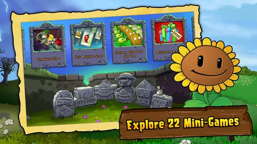 Plants vs. Zombies™ — скачать мод: Безлимитные солнца и открыты все растения — скриншот 4 Plants vs. Zombies™ — скачать мод: Безлимитные солнца и открыты все растения — скриншот 4