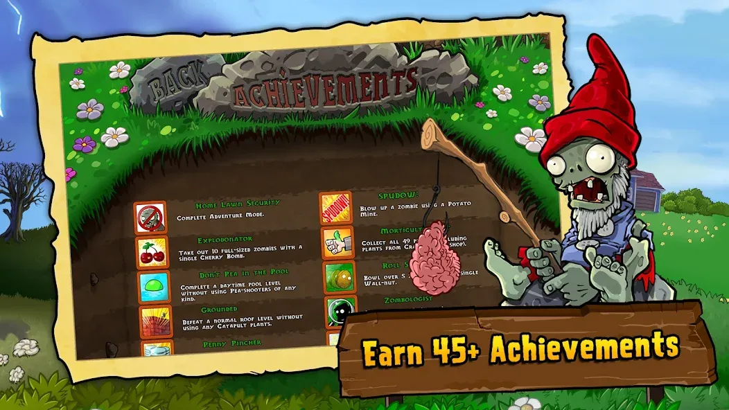 Plants vs. Zombies™ — скачать мод: Безлимитные солнца и открыты все растения — скриншот 5 Plants vs. Zombies™ — скачать мод: Безлимитные солнца и открыты все растения — скриншот 5