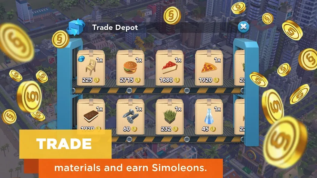SimCity BuildIt на телефон — скачать мод: Безлимитные деньги и ресурсы — скриншот 5