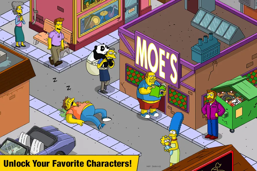 Скачать The Simpsons™: Tapped Out бесплатно — Безлимитные деньги и ресурсы — скриншот 2 Скачать The Simpsons™: Tapped Out бесплатно — Безлимитные деньги и ресурсы — скриншот 2