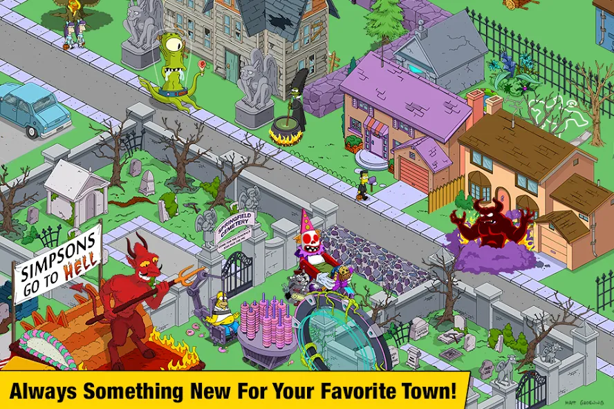 Скачать The Simpsons™: Tapped Out бесплатно — Безлимитные деньги и ресурсы — скриншот 4 Скачать The Simpsons™: Tapped Out бесплатно — Безлимитные деньги и ресурсы — скриншот 4