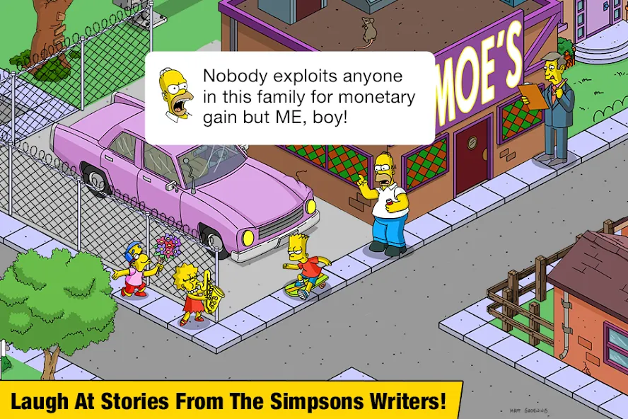 Скачать The Simpsons™: Tapped Out бесплатно — Безлимитные деньги и ресурсы — скриншот 5 Скачать The Simpsons™: Tapped Out бесплатно — Безлимитные деньги и ресурсы — скриншот 5