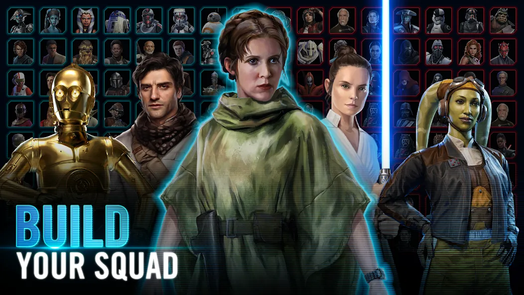 Мод Star Wars™: Galaxy of Heroes — Много кристаллов и энергии, скачать APK — скриншот 1 Мод Star Wars™: Galaxy of Heroes — Много кристаллов и энергии, скачать APK — скриншот 1