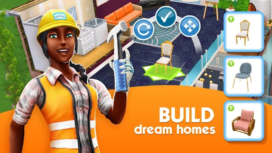 The Sims™ FreePlay мод на Андроид: Безлимитные деньги и ресурсы — скриншот 4