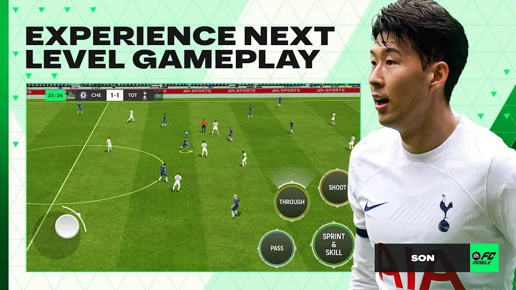 EA SPORTS FC™ Mobile Soccer мод на Андроид: Безлимитные деньги и усиленная команда — скриншот 2 EA SPORTS FC™ Mobile Soccer мод на Андроид: Безлимитные деньги и усиленная команда — скриншот 2