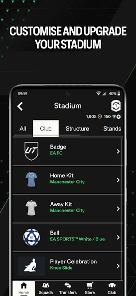 EA SPORTS FC™ 24 Companion (Мод: Неограниченные монеты и быстрый прогресс) — скачать на Андроид — скриншот 4