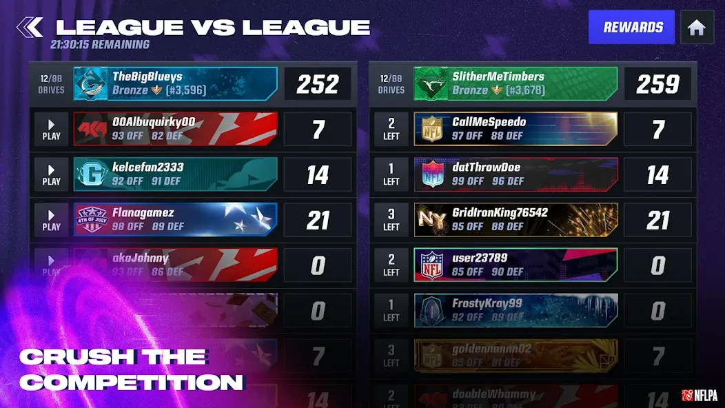 Madden NFL 24 Mobile Football — скачать мод: Безлимитные деньги и энергия — скриншот 4 Madden NFL 24 Mobile Football — скачать мод: Безлимитные деньги и энергия — скриншот 4