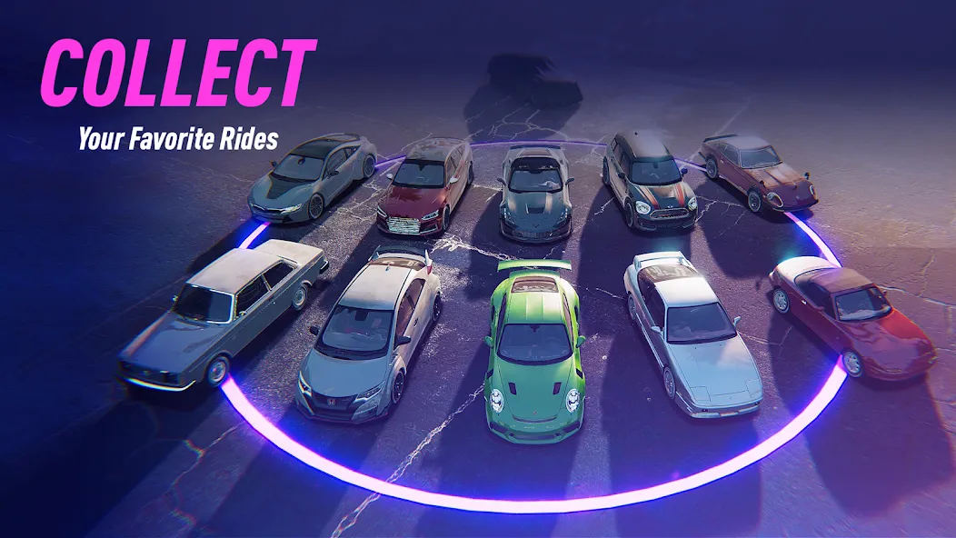 NFS Heat Studio бесплатно на Андроид — мод: Безлимитные деньги и все машины — скриншот 2