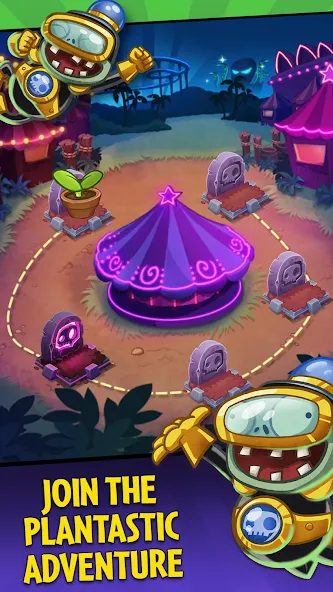 Скачать Plants vs. Zombies™ Heroes бесплатно — Безлимитные деньги и все герои — скриншот 4