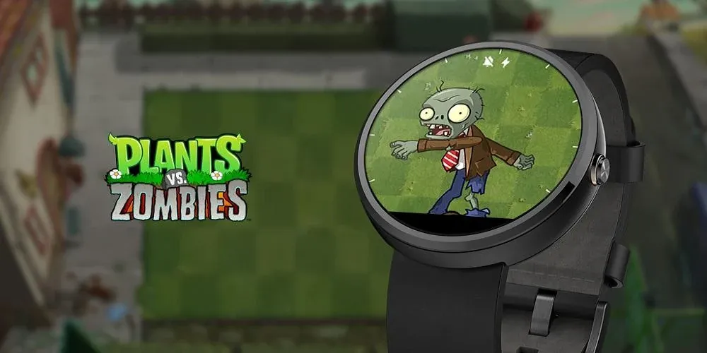 Скачать Plants vs. Zombies™ Watch Face на Андроид с модом — Зомби разблокированы и без рекламы — скриншот 1 Скачать Plants vs. Zombies™ Watch Face на Андроид с модом — Зомби разблокированы и без рекламы — скриншот 1