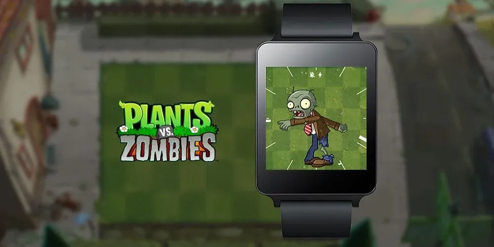 Скачать Plants vs. Zombies™ Watch Face на Андроид с модом — Зомби разблокированы и без рекламы — скриншот 2 Скачать Plants vs. Zombies™ Watch Face на Андроид с модом — Зомби разблокированы и без рекламы — скриншот 2