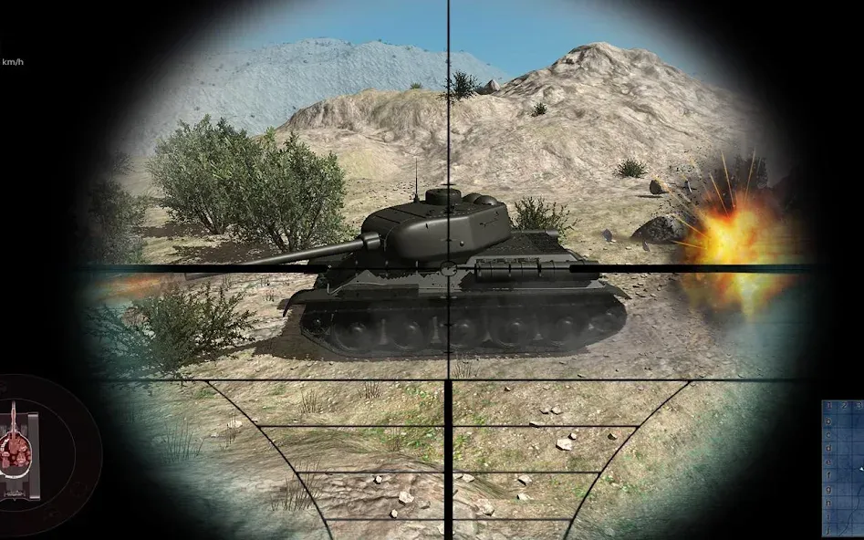Скачать Real Tank Battle : War Machine — Безлимитные деньги и мощные танки — скриншот 2