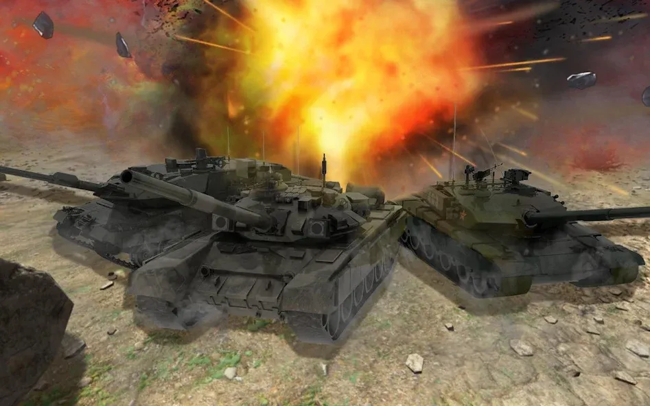 Скачать Real Tank Battle : War Machine — Безлимитные деньги и мощные танки — скриншот 4