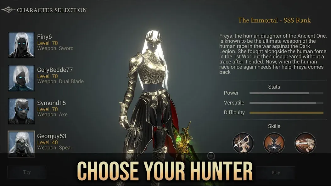 Скачать Demon Hunter: Premium последней версии — Безлимитные деньги и открытые уровни — скриншот 2 Скачать Demon Hunter: Premium последней версии — Безлимитные деньги и открытые уровни — скриншот 2
