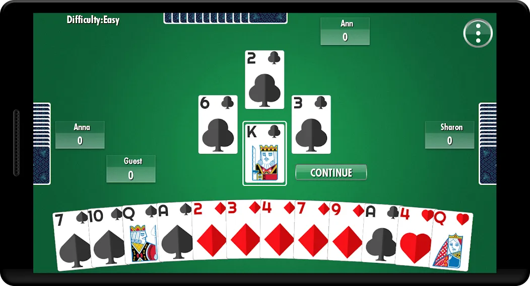 Hearts - Card Game взлом APK — Без рекламы и безлимитные подсказки — скриншот 4