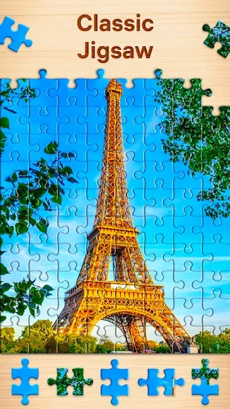 Мод Jigsaw Puzzles - Puzzle Games — Без рекламы и все пазлы открыты, скачать APK — скриншот 1 Мод Jigsaw Puzzles - Puzzle Games — Без рекламы и все пазлы открыты, скачать APK — скриншот 1