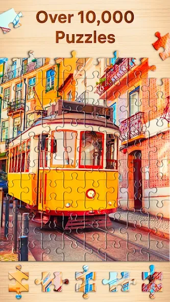 Мод Jigsaw Puzzles - Puzzle Games — Без рекламы и все пазлы открыты, скачать APK — скриншот 2 Мод Jigsaw Puzzles - Puzzle Games — Без рекламы и все пазлы открыты, скачать APK — скриншот 2