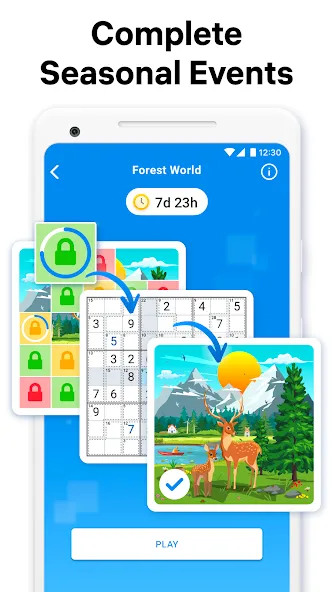 Мод Killer Sudoku by Sudoku.com — Без рекламы и все подсказки, скачать APK — скриншот 3 Мод Killer Sudoku by Sudoku.com — Без рекламы и все подсказки, скачать APK — скриншот 3