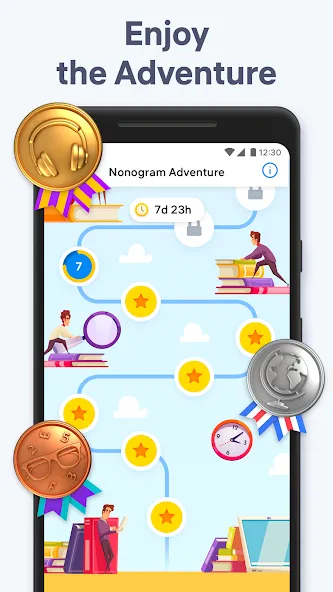 Скачать Nonogram.com - Picture Cross Mod APK — Без рекламы и подсказки доступны — скриншот 5