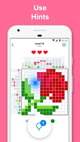 Nonogram Color - Logic Puzzle — последняя версия с модом (Без рекламы и все уровни открыты) — скриншот 5 Nonogram Color - Logic Puzzle — последняя версия с модом (Без рекламы и все уровни открыты) — скриншот 5