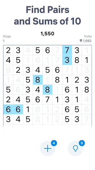 Скачать Number Match - Number Games — Без рекламы и бесконечные подсказки — скриншот 1 Скачать Number Match - Number Games — Без рекламы и бесконечные подсказки — скриншот 1