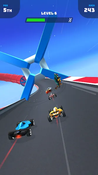 Race Master 3D - Car Racing взлом на Андроид — Безлимитные деньги и открыты все машины — скриншот 1
