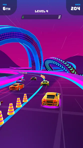 Race Master 3D - Car Racing взлом на Андроид — Безлимитные деньги и открыты все машины — скриншот 2