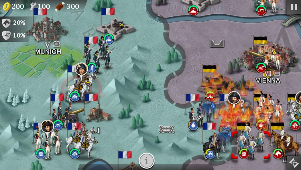 Мод European War 4 : Napoleon — Безлимитные деньги и все генералы, скачать APK — скриншот 3 Мод European War 4 : Napoleon — Безлимитные деньги и все генералы, скачать APK — скриншот 3