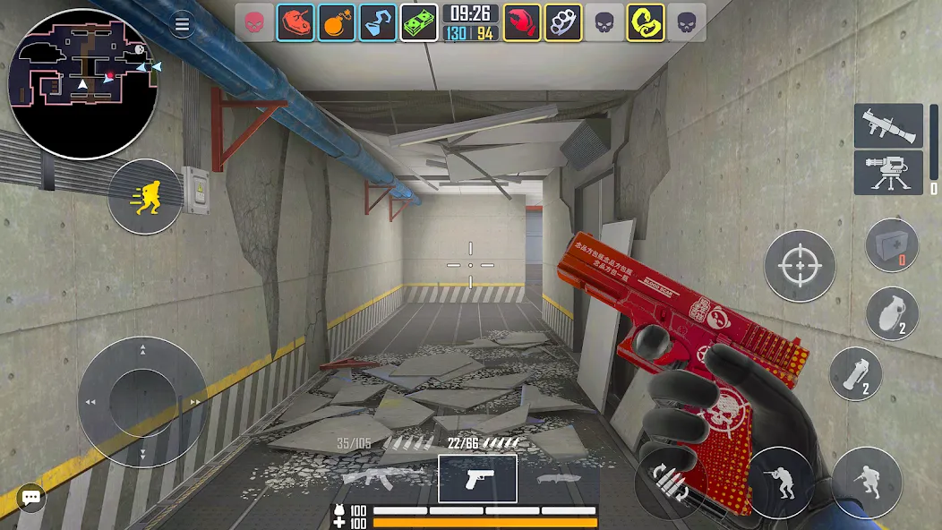 Скачать Fire Strike - Gun Shooter FPS на Андроид с модом — Безлимитные боеприпасы и оружие — скриншот 2 Скачать Fire Strike - Gun Shooter FPS на Андроид с модом — Безлимитные боеприпасы и оружие — скриншот 2