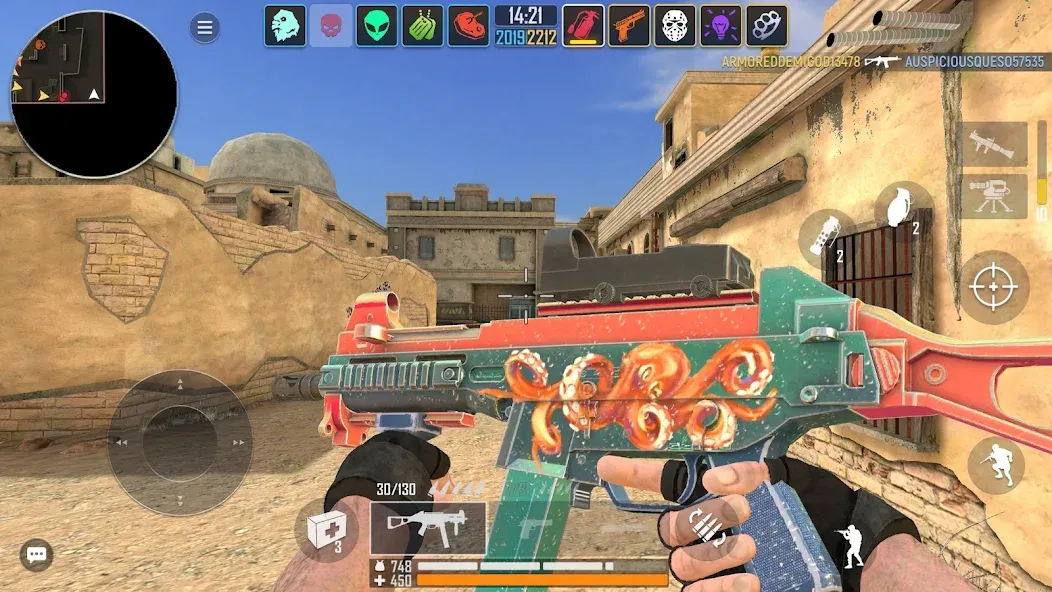 Скачать Fire Strike - Gun Shooter FPS на Андроид с модом — Безлимитные боеприпасы и оружие — скриншот 5 Скачать Fire Strike - Gun Shooter FPS на Андроид с модом — Безлимитные боеприпасы и оружие — скриншот 5