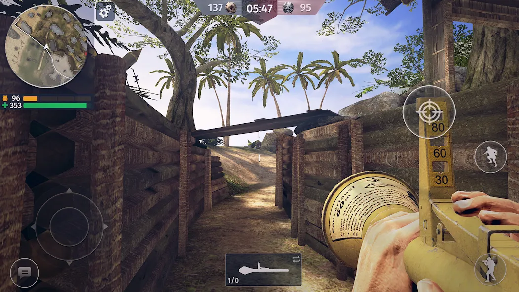 Скачать взлом World War 2: Shooting Games — Безлимитные патроны и все оружие — скриншот 4 Скачать взлом World War 2: Shooting Games — Безлимитные патроны и все оружие — скриншот 4