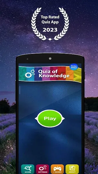 Скачать Quiz of Knowledge Game бесплатно — Все ответы открыты — скриншот 1 Скачать Quiz of Knowledge Game бесплатно — Все ответы открыты — скриншот 1
