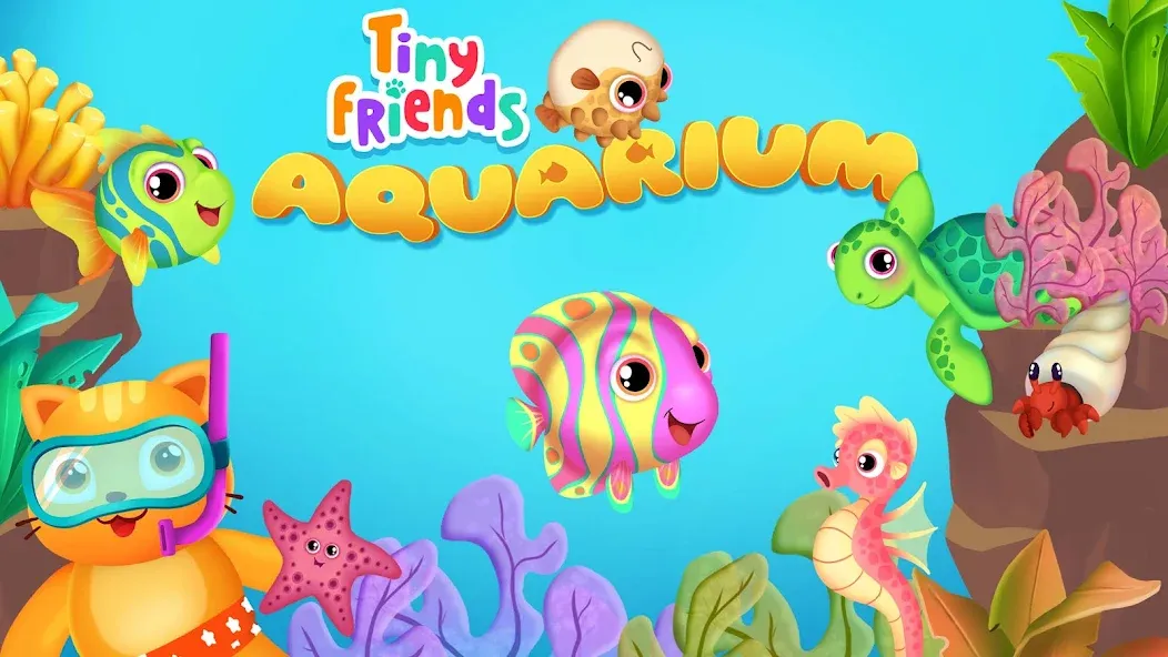 Скачать взлом Baby Aquarium - Fish game — Без рекламы и все рыбки открыты — скриншот 4 Скачать взлом Baby Aquarium - Fish game — Без рекламы и все рыбки открыты — скриншот 4