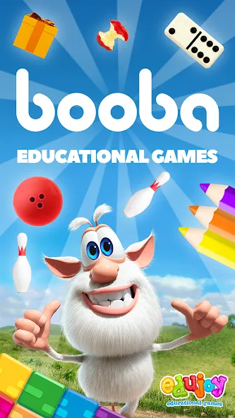 Скачать Booba - Educational Games Mod APK — Разблокированы все обучающие игры — скриншот 1
