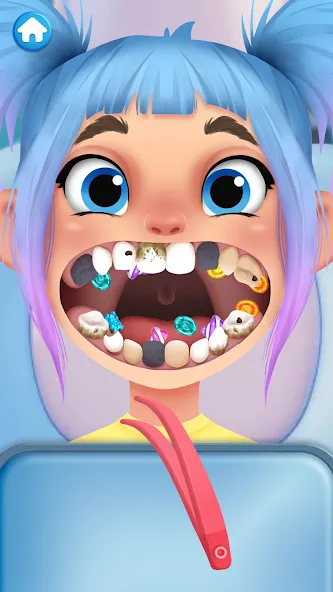 Мод Dentist games — Без рекламы и все уровни открыты, скачать APK — скриншот 1