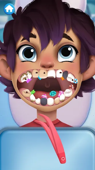 Мод Dentist games — Без рекламы и все уровни открыты, скачать APK — скриншот 2