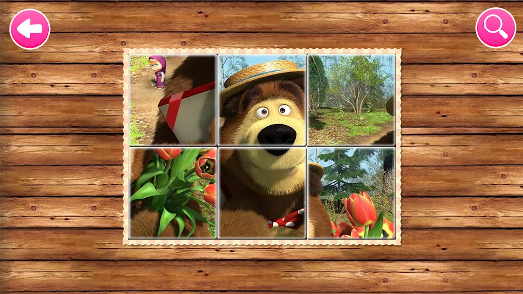 Masha and the Bear Educational — скачать мод: Все обучающие задания открыты — скриншот 3
