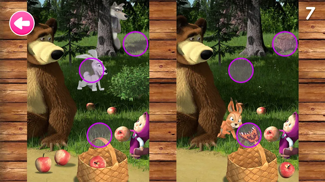Masha and the Bear Educational — скачать мод: Все обучающие задания открыты — скриншот 4