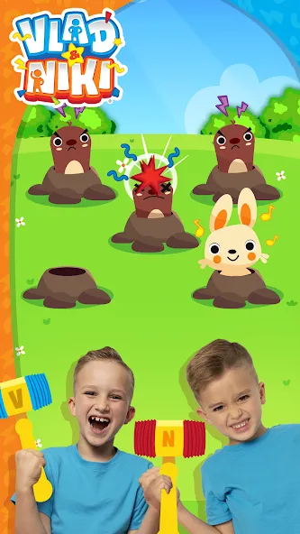 Vlad and Niki - Smart Games — последняя версия с модом (Открыты все уровни и режимы) — скриншот 2