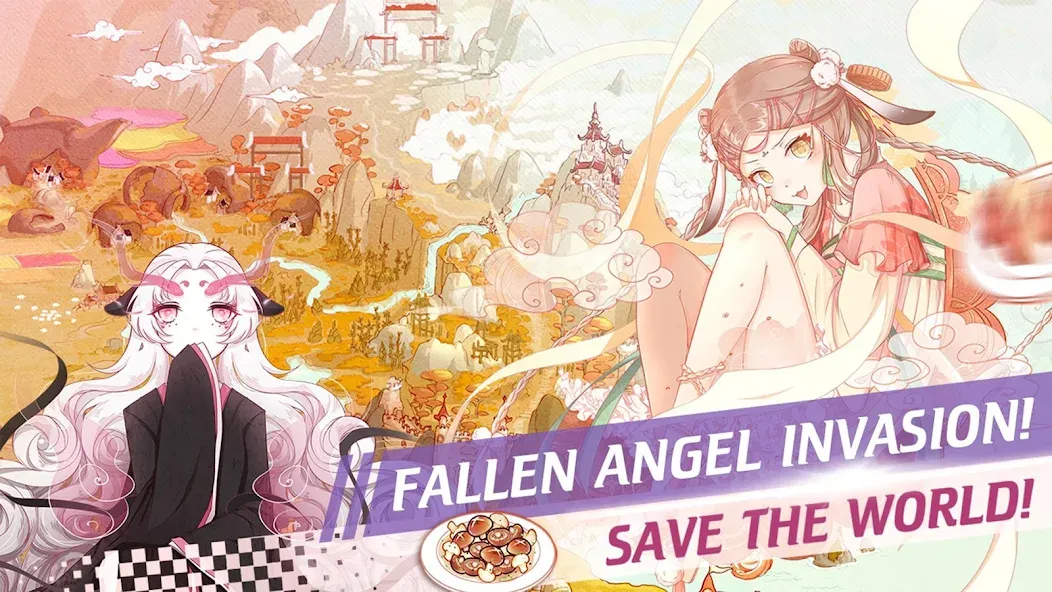 Скачать взлом Food Fantasy — Безлимитные деньги и алмазы — скриншот 2