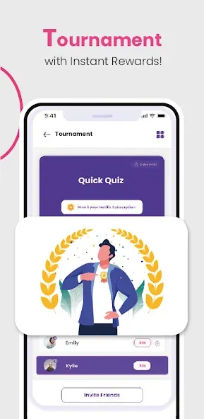 QuizGiri- Live Quiz & Trivia (Мод: Правильные ответы и безлимитные подсказки) — скачать на Андроид — скриншот 1 QuizGiri- Live Quiz & Trivia (Мод: Правильные ответы и безлимитные подсказки) — скачать на Андроид — скриншот 1