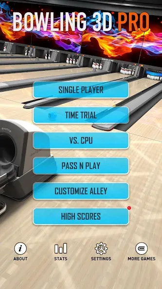 Bowling 3D Pro — Безлимитные монеты и все шары, скачать мод APK — скриншот 4 Bowling 3D Pro — Безлимитные монеты и все шары, скачать мод APK — скриншот 4