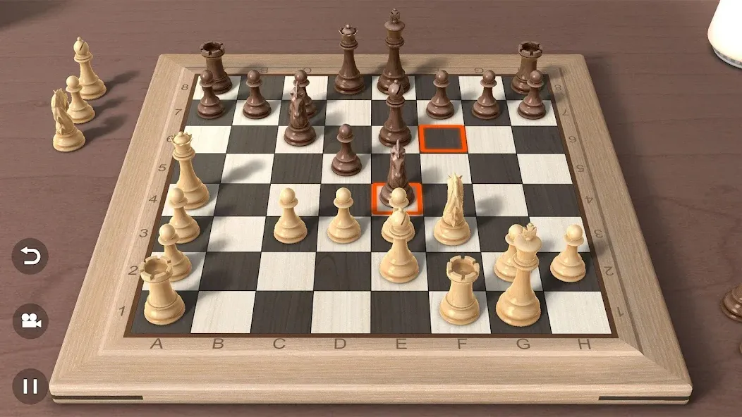 Real Chess 3D (Мод: Шахматные фигуры и доски разблокированы) — скачать на Андроид — скриншот 1 Real Chess 3D (Мод: Шахматные фигуры и доски разблокированы) — скачать на Андроид — скриншот 1